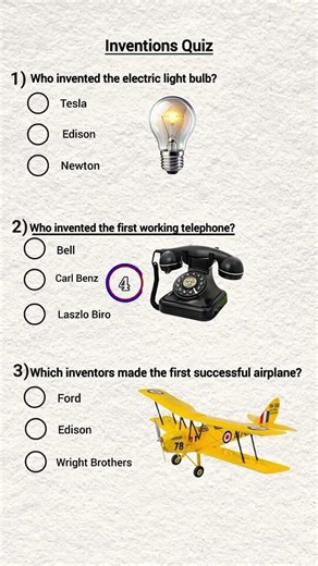 Invention Quiz