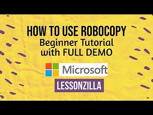 How to use Robocopy to copy files, folders and permissions