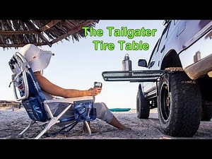 A Portable Camping Table that Works on virtually any Tire