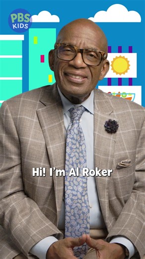 ❄️☔Before he was a TV meteorologist, Al Roker used his senses to explore the weather-- and you can, too! Watch Weather Hunters now on WLIW and PBS KIDS! | WLIW New York Public Media | Facebook