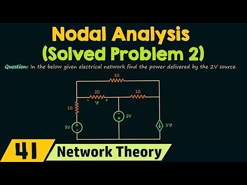 Nodal Analysis (Solved Problem 2)