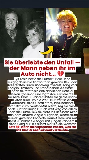 Sie überlebte den Unfall — der Mann neben ihr im Auto nicht... 🥺💔
