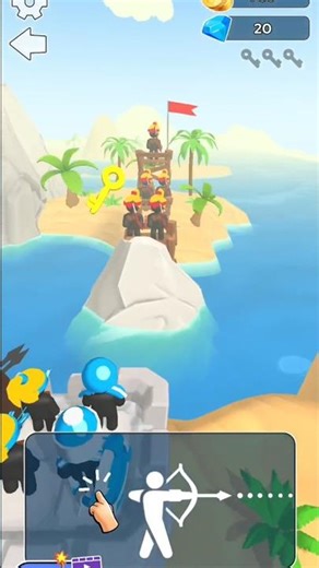 Merge Archers || Level 40 || #shorts #yt #short #gaming #tranding #shortsfeed #viral #youtubeshorts