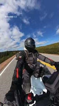 Camera test riding on Trans Labrador Highway