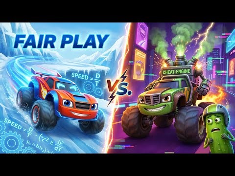 🤖🏁 2 HOURS of Crusher CHEATING in Races Against Blaze! 🤖🏁 Blaze and the Monster Machines