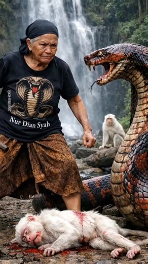 Nur Dian Syah on Instagram: "Her beloved monkey was dead…🔥 In front of her, the python was still coiled arrogantly. Grandma's tears turned to anger 😠 Fearless, Grandma stepped forward… This was no longer a matter of survival, in INI KISAH KELANJUTAN KERA YANG DI CULIK ‼️ #SnakeMarket #Animals #Part2 #TrueStory #Revenge #AnimalAttack #Python #WildLife #JungleStory"