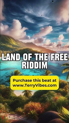 Land Of The Free Riddim - Reggae Instrumental Beat #shorts