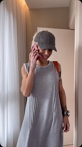 6.2K views · 166 reactions | 懶 We get it comfort is essential. But as women, we also crave style. Try our relaxed-fit grey maxi dress a perfect blend of comfort and stunning style. Ideal for sunny days or layered under a jacket as the evening cools down. ☀️ | Locker Room | Facebook