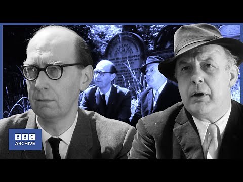 1964: Philip LARKIN and John BETJEMAN on Poetry | Monitor | Classic arts interview | BBC Archive