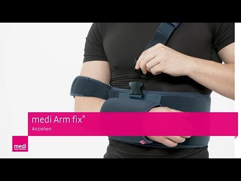 medi Arm fix® Schultergelenkorthese anlegen | Anleitung für Patient:innen – Schulterorthese anziehen