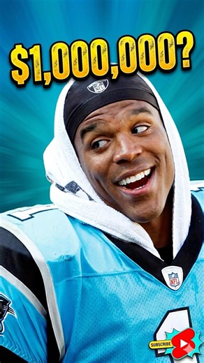 The REAL reason Cam Newton turned down $1,000,000 #nfl