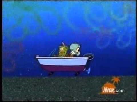 Spongebob backs up for 2 minutes