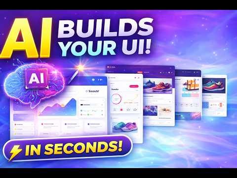 I Built an AI Tool That Generates Complete UI Designs Instantly #AI #UIUX #WebDesign #BuildInPublic
