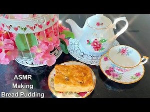 ASMR Softly Spoken Bread Pudding/Easy Belizean Bread Pudding Recipe/Bread Pudding- Quick and Easy