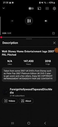 Fhd fandango movieclips walt disney home entertainment 2007 logo
