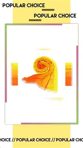 LA Sunset Scarf: Boho Lightweight Shawl, Yellow & Orange Abstract Art