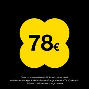 82K views · 230 reactions | La TV digitale, l'internet illimité et ultra rapide et 10 GB de data pour 78 €/mois. Découvrez nos combinaisons Love. | Orange | Facebook