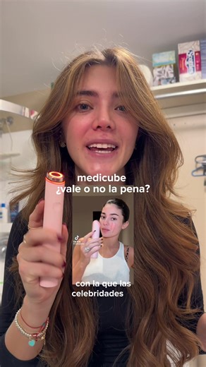 vale o no la pena pagar 160 dólares por la famosa máquina de medicube? me gustó bastante pero igual siento que depende de el tiempo para ver resultados, les contaré bebesitooossss #mariaelvira #recommendations