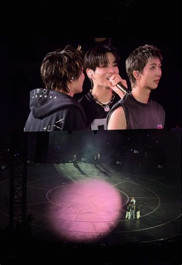 BTS Dynamite Las Vegas D3 💜 Jung Kook giggling at the beginning of Dynamite was so cute 😝✨ But what made this song extra special for me was getting to hear my daughter singing it live with BTS 🎤 From singing Dynamite as a toddler at home during lockdown to singing it with thousands of ARMY in a stadium, it felt like my dream come true 🥲💜 #BTS #BTSWORLDTOURARIRANG #BTSWORLDTOURARIRANGLASVEGAS #btslasvegas #creatorsearchinsights