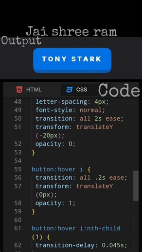 Modern Button Animation Using HTML & CSS 🔥 | Beginner Friendly Tutorial 2025