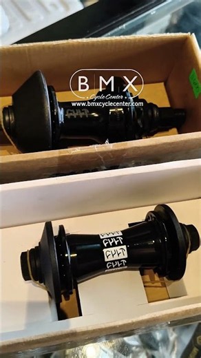The Cult Crew Front Hub and Cult Crew Hybrid Hub www.bmxcyclecenter.com