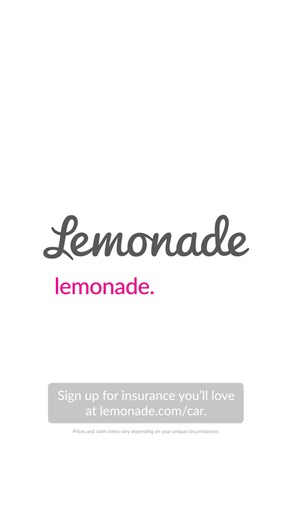 Lemonade Car Insurance isn’t complicated. Good drivers save more. Drive less and you’ll pay less. | Lemonade