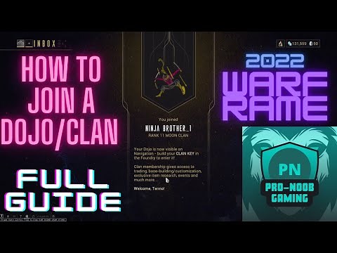 How to Join A Clan or Dojo In warframe 2022