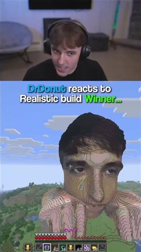 DrDonut reacts to the Realistic Build WINNER.. 🤯