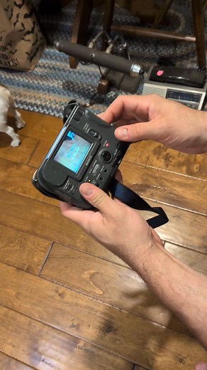 1.1K views | Blast from the past (1998 to be exact)!  This is an early digital camera that saved the photos to a floppy disc. High tech and oh so portable!  Did you have one of these or did this blip in camera technology pass you by? This camera works perfectly and will be available at Mandevilla Memories soon! Check the comments to see the photo we took with it! #retrodigital #vintagecameras | Mandevilla Memories | Facebook