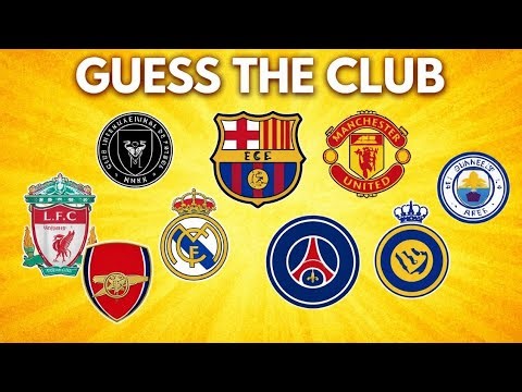 Can You Guess These Football Logos? 🤯 (99% Fail!)