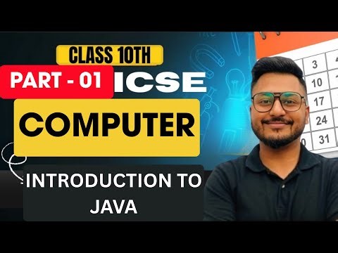 INTRODUCTION TO JAVA | ICSE Class 10 | COMPUTER | #yashsirkifauj