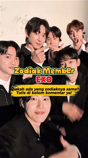 Daftar Lengkap Zodiak Member EXO: Siapa Saja yang Satu Elemen?