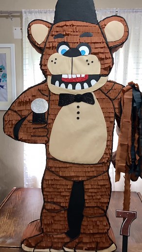 Piñata Five Nights at Freddy's #bonniepiñateria #decoraciónpiñata #piñata #piñataFiveNightsatFreddy's