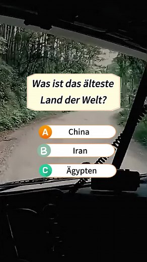 Wissensquiz: 3 Fragen zu Geschichte & Natur