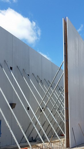 Prémur : mur préfabriqué sur-mesure en béton armé - SPL Prémur