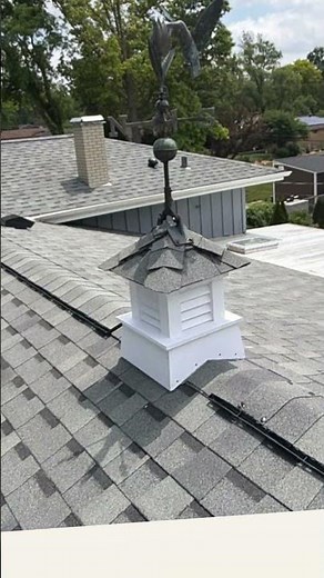 Full Residential Roof Replacement and Cupola Installation in Glen Ellyn