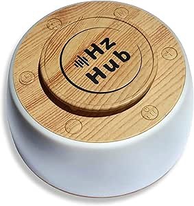 Solfeggio Frequency Sound Machine — 432 Hz, 528 Hz & 10 Healing Frequencies + White Noise | Portable Frequency Generator for Healing, Sleep, Meditation & Stress Relief | 15 Calming Sounds