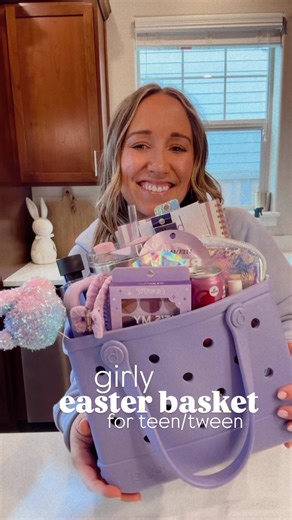 Danielle | Easter basket ideas for teen/tween girl! 💜 Comment SHOP for an instant DM with links to everything! #easterbasket #easterdecor... | Instagram