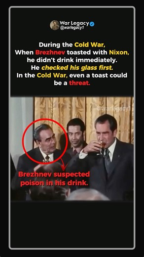 When a Cold War Toast Could Kill #coldwar #shorts