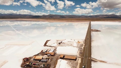 Drone’s Eye View: Salinas Grandes Salt Flats Reflect The Skies
