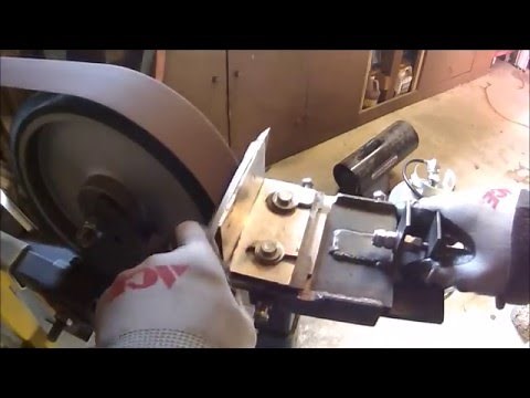 Hollow Grind on Your Knife | Hollow Bevel Grind Jig | GET THE JIG PLANS