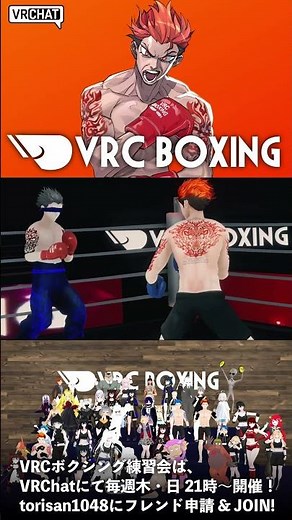 【 VRC BOXING 】ゲーム製作者 VS 選手11人 三人目：BlueFlamee