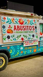 🌮 HALAL STREET TACOS IN SUGAR LAND 🌮 Last week we checked out @abusitos , a spot serving up halal street tacos that definitely live up to the hype. Their menu is simple but solid — choose between halal grass-fed steak or shrimp, and let the flavors do the talking. We tried both the Don Steak and Don Shrimp tacos, and wow… the real MVPs are their sauces. You can go mild, medium, or hot, and each one hits different. 🔥 They’re only open Fridays & Saturdays from 6 PM until sell-out, so pull up ea