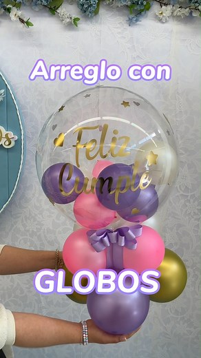103K views · 1.7K reactions | Checa como puedes crear este arreglo con globos encapsulados, es superfácil y tu globo burbuja tendrá un toque especial. . . . #globos #idea #ideas #balloon #ballonart #balloondecor #ideas #manualidades #crafts #globo #globos #decoracionconglobos #manualidadesfaciles | Fantasias Miguel | Facebook