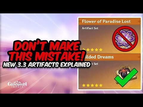 ARE THEY WORTH YOUR RESIN? New 3.3 Artifact Sets Review (Pavilion & Paradise) | Genshin Impact