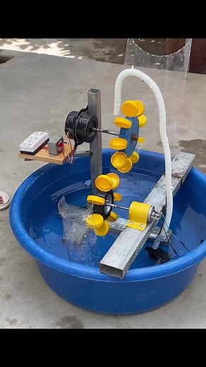 DIY Water Turbine Electricity Generator