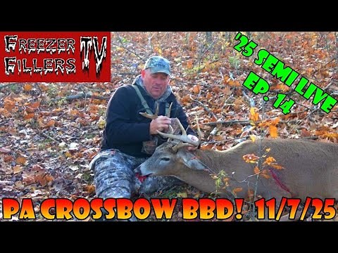 ‘25 PA Buck Down! Crossbow Rut Hunt | November 7, 2025 | Self-Filmed Deer Hunting