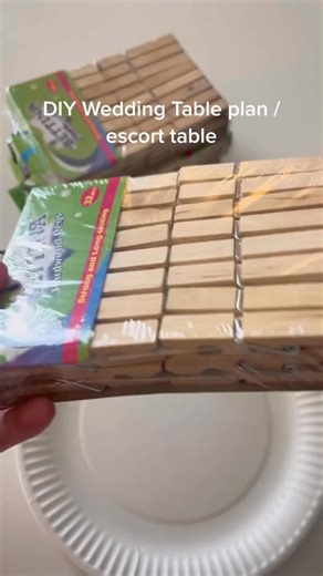DIY Wedding table plan escort table. #weddingdiy #diy #wedding #weddingtabledecor #weddingdecor | Thedocirvines