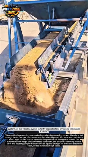 This Machine Turns Sand Into Perfectly Sized Material in Seconds 🤯
