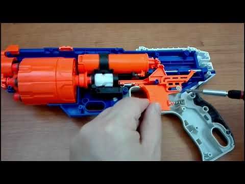 NERF Disruptor Disassembly: Spring and Gasket Replacement